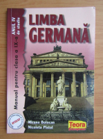 Miruna Bolocan - Limba germana. Manual pentru clasa a IX-a (2001)