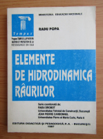 Radu Popa - Elemente de hidrodinamica raurilor