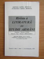Rivista di litiratura shi studii armani, tomul 2, anul I, nr. 2, 1994