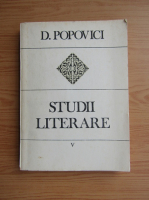 Anticariat: D. Popovici - Studii literare (volumul 5)