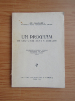 Ion Clopotel - Un program de culturalizare a satelor (1933)