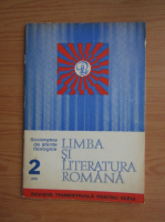 Limba si literatura romana. Revista trimestriala pentru elevi, nr. 2, 1979