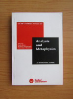 Marin Turlea - Analysis and Metaphysics, volume 4, nr. 1, october 2005