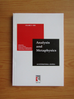 Marin Turlea - Analysis and Metaphysics, volume 5, 2006