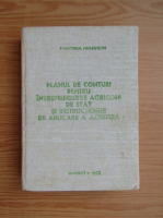Planul de conturi pentru intreprinderile agricole de stat si instructiunile de aplicare a acestuia