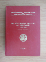 Secretariatul de stat al Moldovei 1832-1862