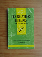Francis Baud - Les relations humaines