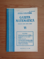 Gazeta Matematica, anul LXXXVI, nr. 11, 1981