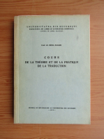 Irina Eliade - Cours de la theorie et de la pratique de la traduction