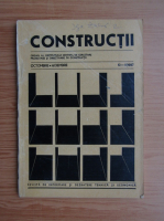Revista Constructii, nr. 10-11, octombrie-noiembrie, 1987