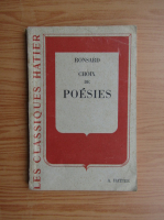 Ronsard - Choix de poesies