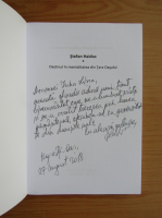 Stefan Haiduc - Destinul in mentalitatea din Tara Oasului (cu autograful autorului)