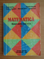 Dorin Andrica - Matematica. Manual pentru clasa a X-a (2000)