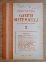 Gazeta Matematica, anul XC, nr. 3, 1985