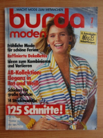 Revista Burda, nr. 7, iulie 1985