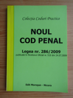 Codul penal. Legea nr. 286, 2009
