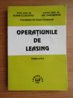 Dorin Clocotici - Operatiunile de leasing