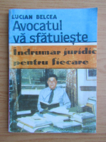 Anticariat: Lucian Belcea - Avocatul va sfatuieste. Indrumar juridic pentru fiecare