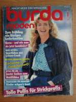 Revista Burda, nr. 1, ianuarie 1988