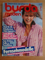 Revista Burda, nr. 7, iulie 1984