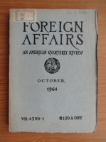 Revista Foreign Affairs, volumul 43, nr. 1, octombrie 1964