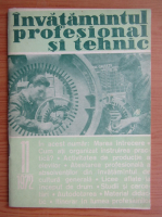 Revista Invatamantul profesional si tehnic, anul XI, nr. 82, 1972