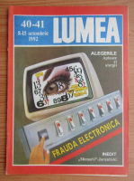Revista Lumea, nr. 40-41, 8-15 octombrie 1992