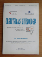 Revista Obstetrica si Ginecologia, volumul 54, nr. suplimentar, octombrie 2006
