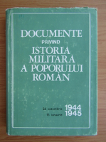 Al. Gh. Savu - Documente privind istoria militara a poporului roman, 26 octombrie 1944-15 ianuarie 1945