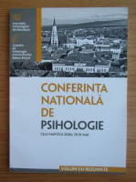 Conferinta Nationala de Psihologie, Cluj-Napoca, 18-21 mai 2006