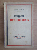 Denis Saurat - Histoire des religions (1933)