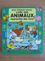 Mon premier grand livre des animaux. Apprendre des mots