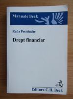 Rada Postolache - Drept financiar