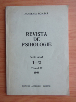 Revista de psihologie, tomul 37, nr. 1-2, 1991