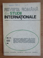 Revista Romana de Studii Internationale, anul XX, noiembrie-decembrie 1986