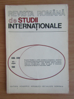 Revista Romana de Studii Internationale, anul XXIII, iulie-august 1989