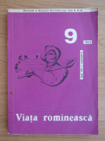 Revista Viata Romaneasca, anul XVI, nr. 9, septembrie 1963