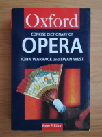 John Warrack - Oxford concise dictionary of opera