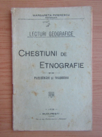 Anticariat: Margareta Piperescu - Chestiuni de etnografie (1934)