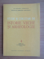 Studii si cercetari de istorie veche si arheologie, tomul 45, nr. 4, octombrie-decembrie 1994