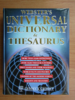 Webster's universal dictionary and thesaurus