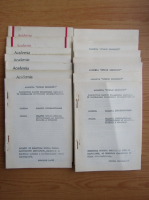 Catedra relatii internationale (15 volume)