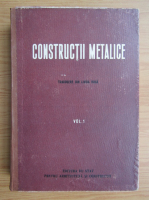 Anticariat: Constructii metalice (volumul 1)