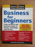 Frances McGuckin - Business for beginners
