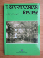 Anticariat: Revista Transylvanian Review, volumul XXV, nr. 1, primavara 2016
