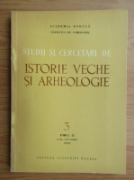 Studii si cercetari de istorie veche si arheologie, tomul 43, nr. 3, iulie-septembrie 1992