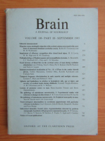 Brain, volumul 108, partea 3, septembrie 1985