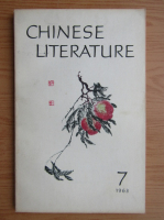 Chinese literature, nr. 7, 1963