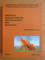 Cronica cercetarilor arheologice din Romania