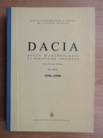 Dacia. Revue d'archeologie et d'histoire ancienne (volumele 40-42)